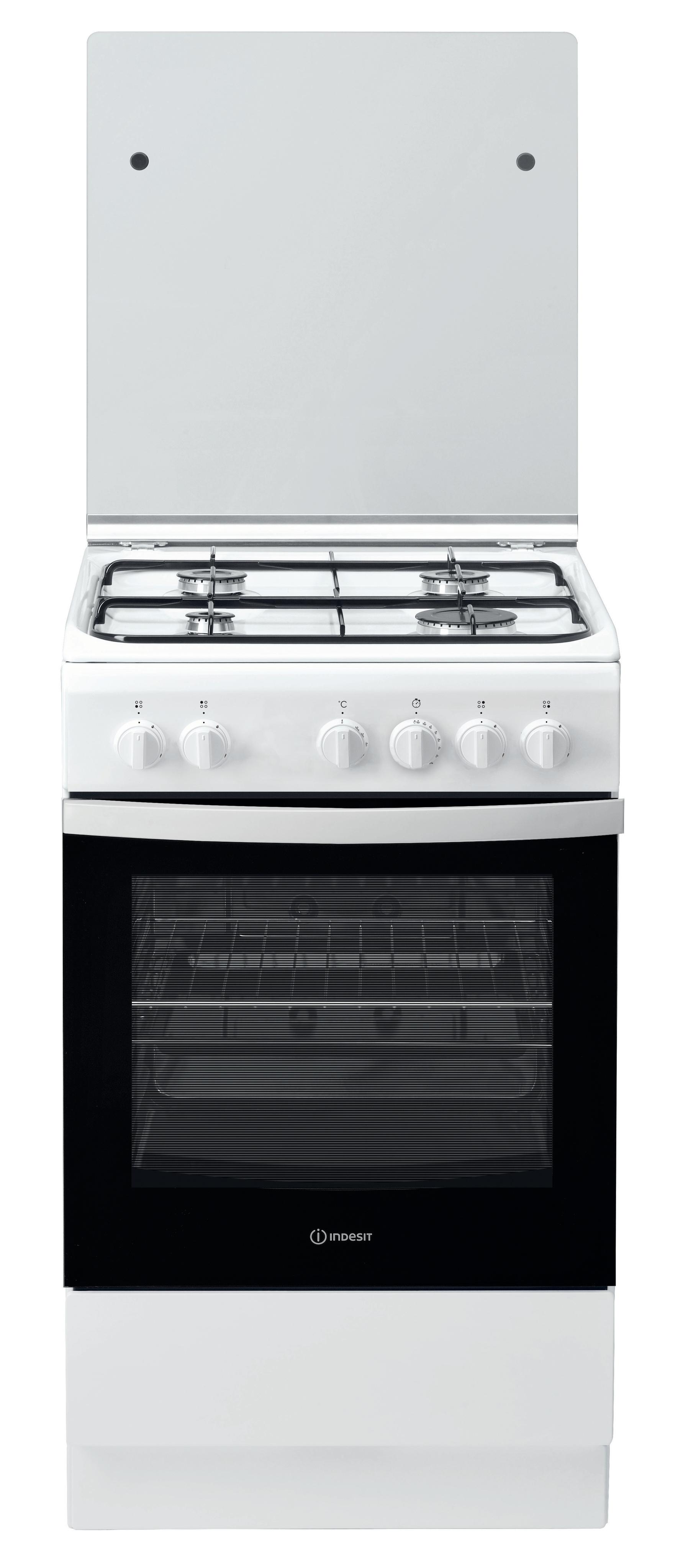 Indsit Aragaz IS5G0PMW/E Alb Gaz Frontal