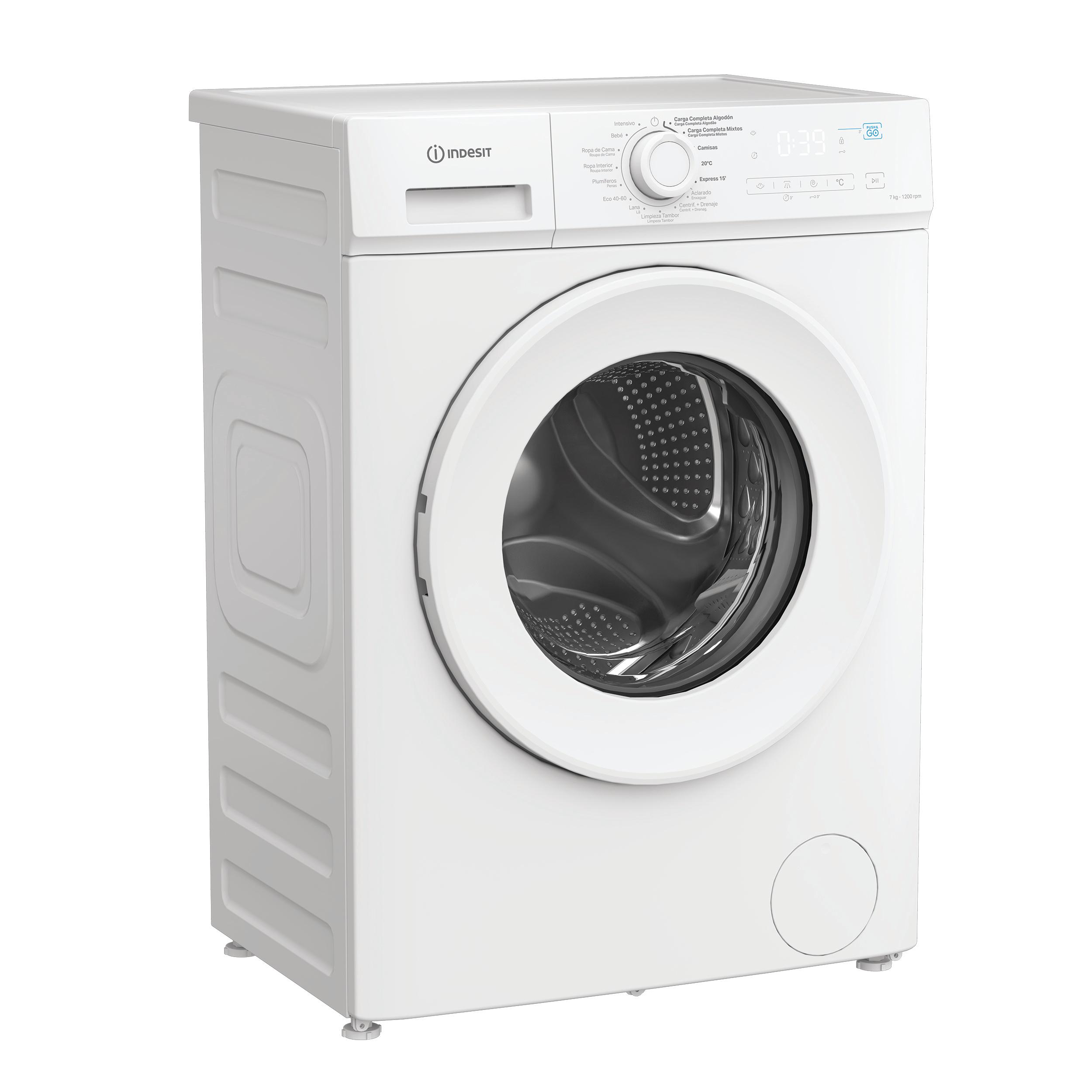 Indesit Lavadora Libre instalación IMA 752 MY TIME SPT Blanco Cargador frontal B Perspective
