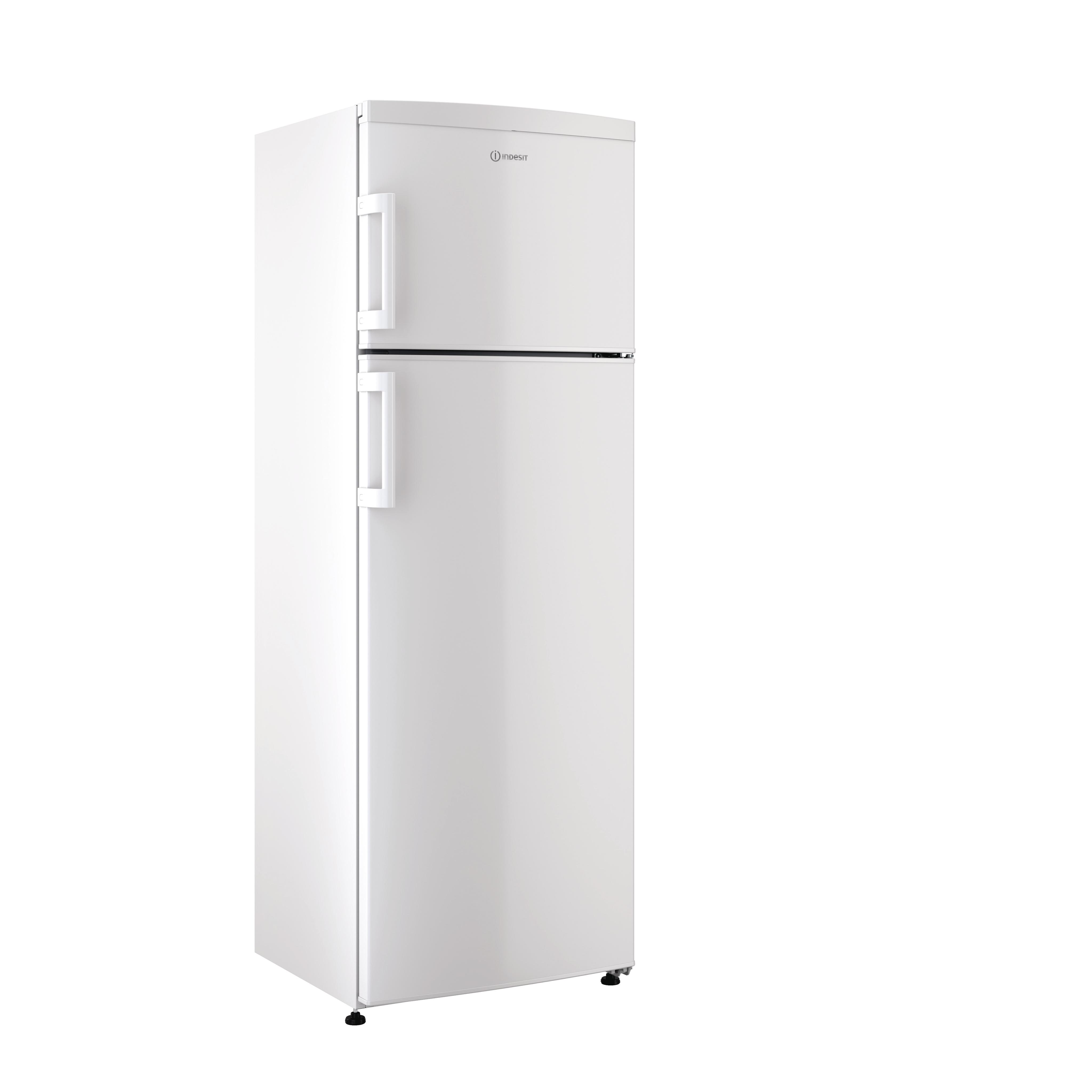 Indesit Комбиниран хладилник с камера Свободностоящи IT60 732 W Бял 2 врати Perspective