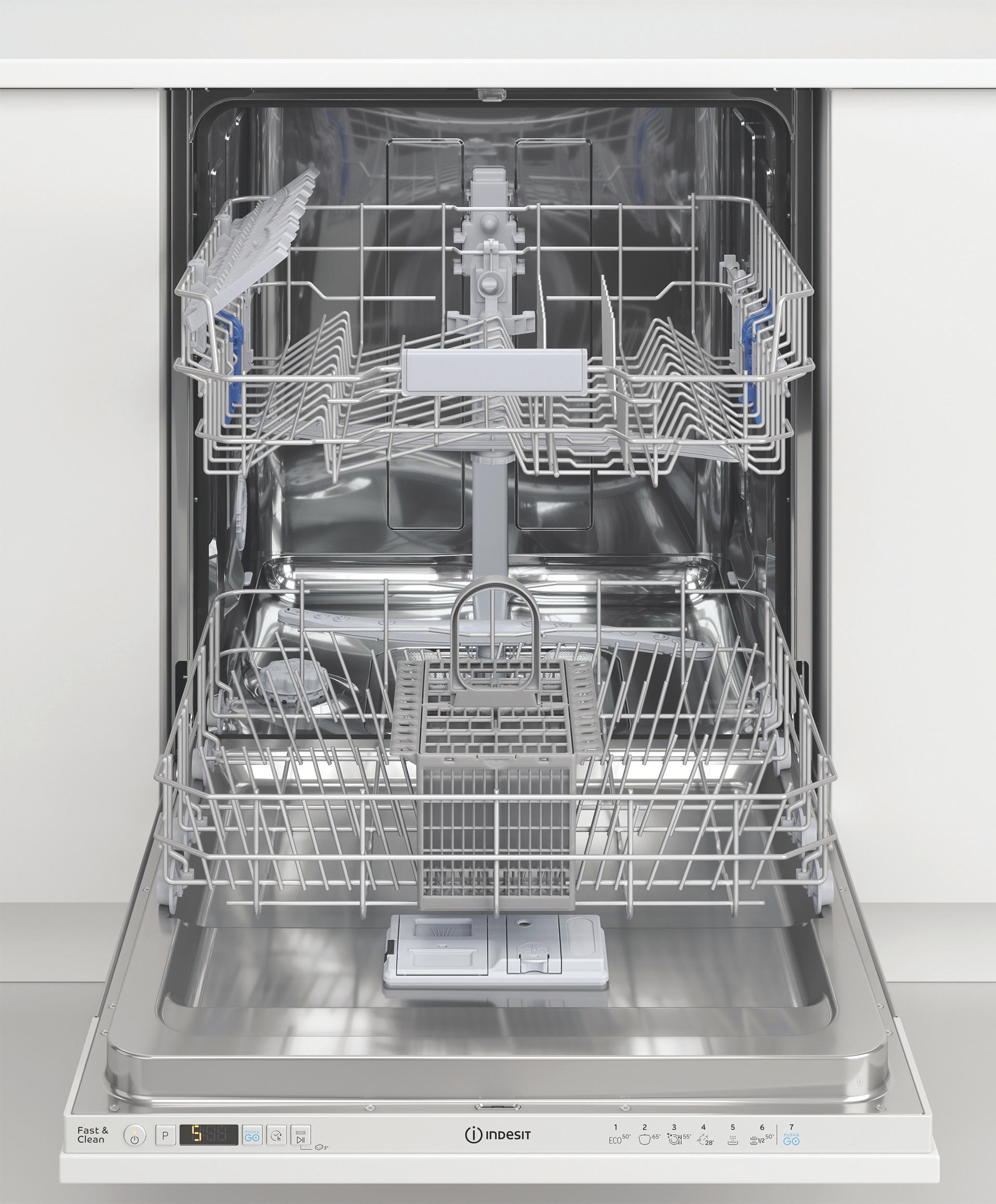 Indesit Mašina za pranje posuđa ugradbeni IN2IFD14CN6 Ugradbeni D Frontal open