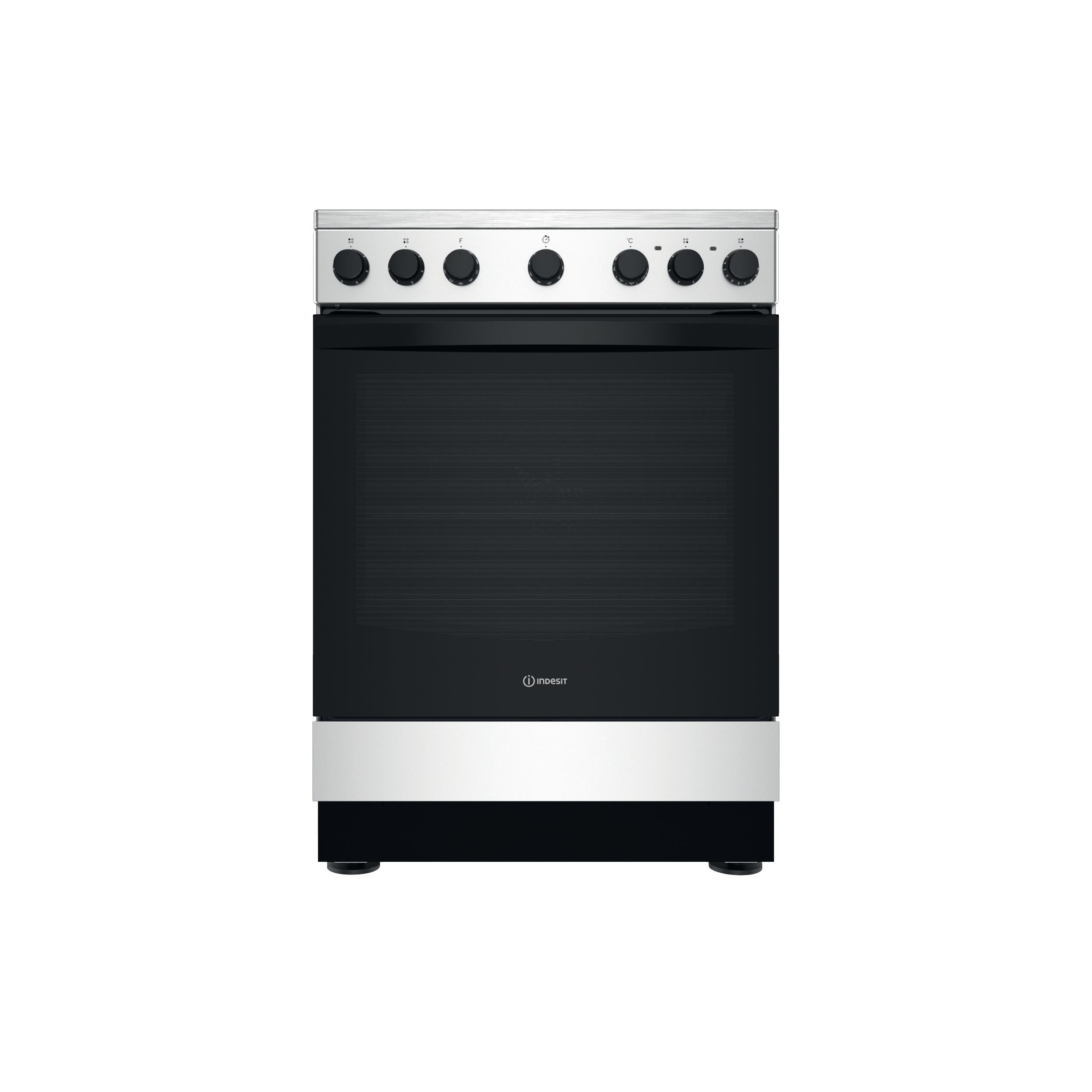 Indesit Fogão IS67V5PHX/E Inox Elétrico Frontal