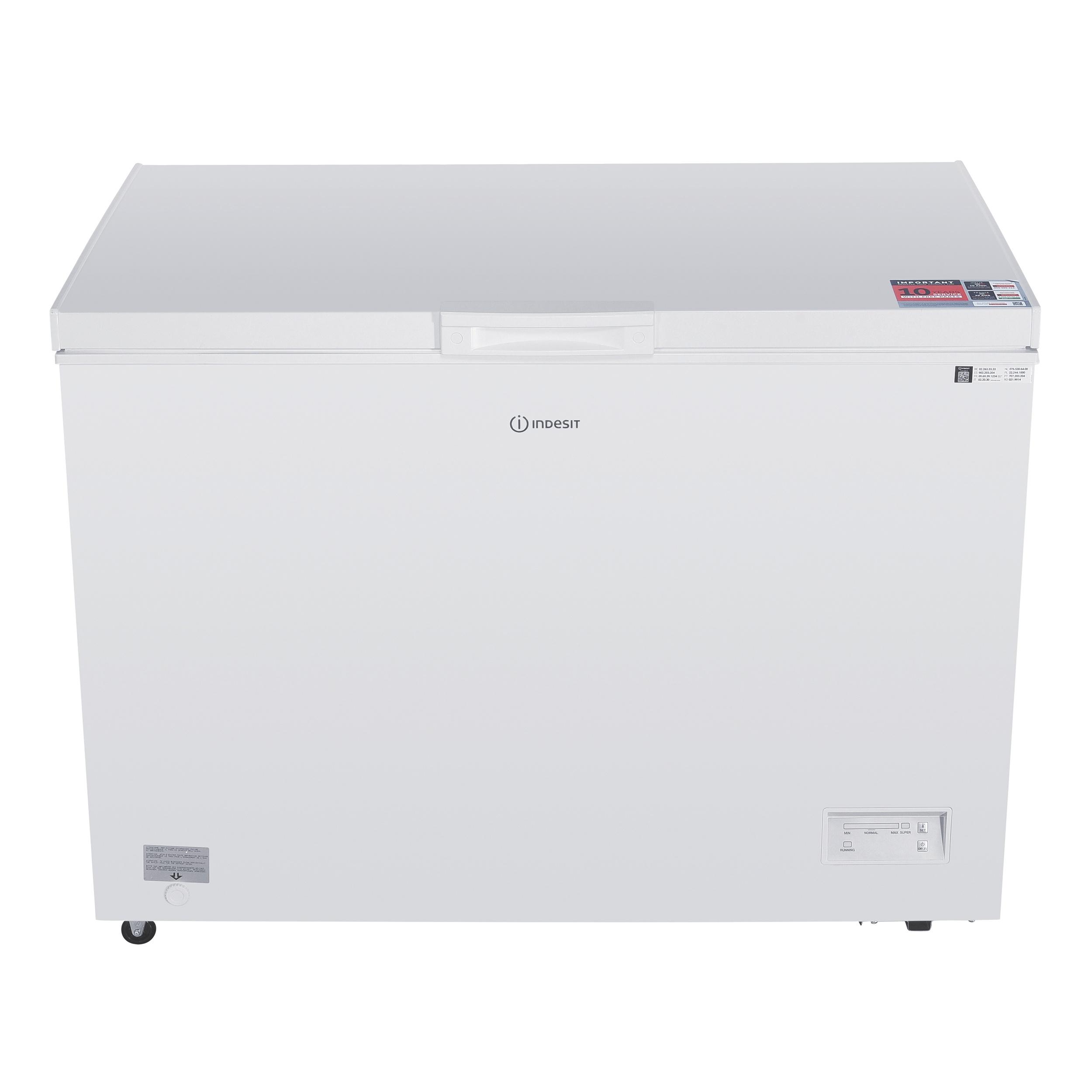 Indesit Congelador Libre instalación INCF 3084 E Blanco Frontal