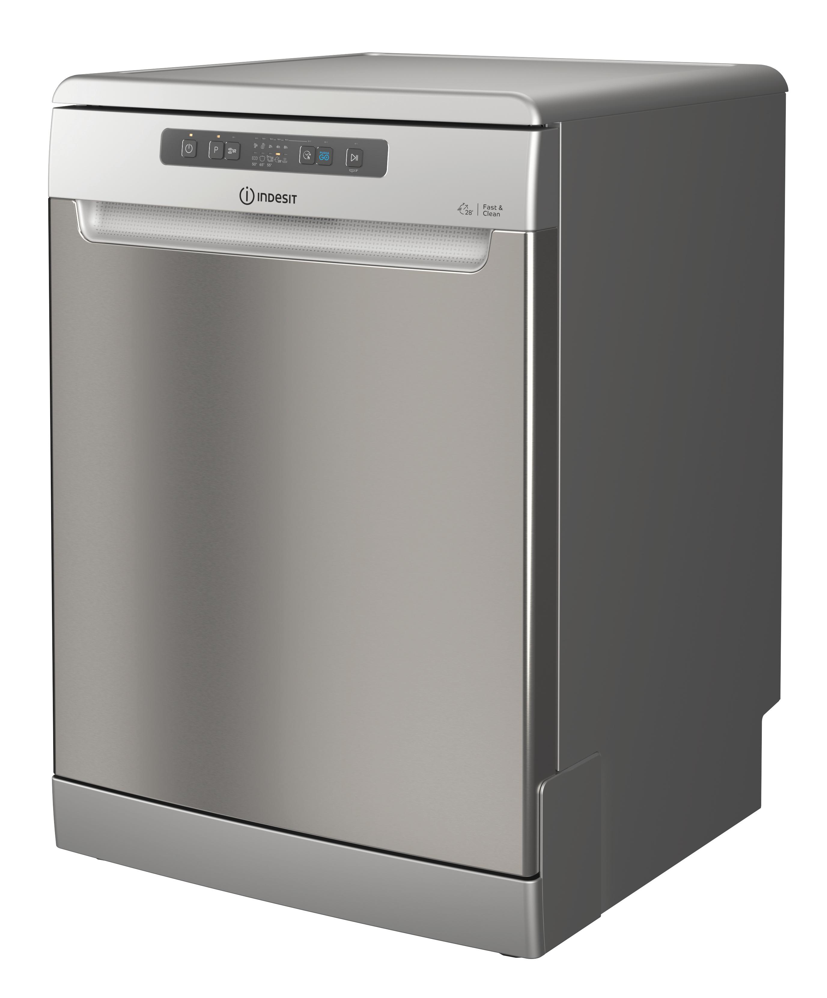 Indesit Mašina za pranje posuđa Samostojeći DFC 2B+19 AC X Samostojeći F Perspective