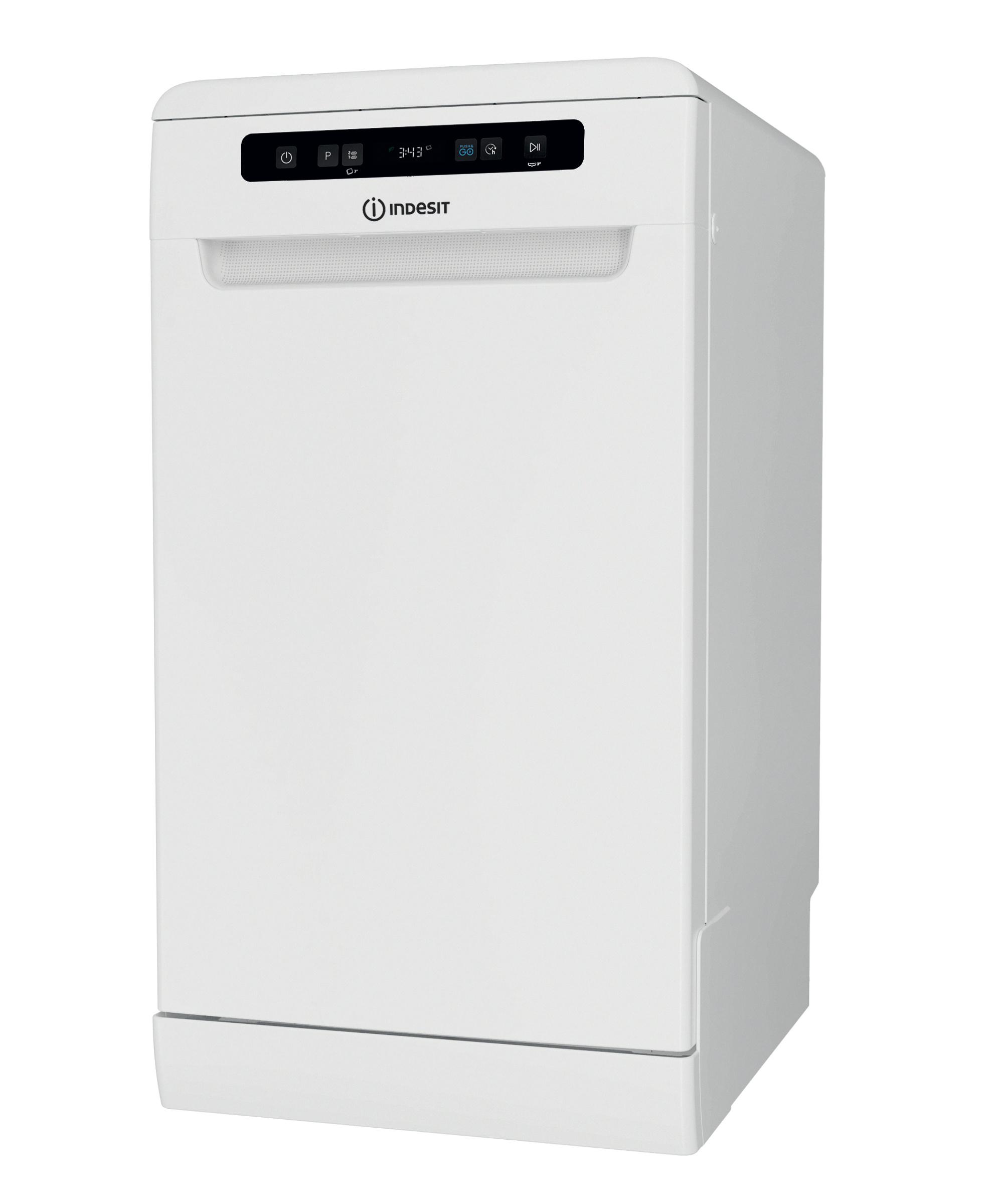 Indesit Máquina de lavar loiça Livre Instalação IN2FD10CS70W Livre Instalação D Perspective