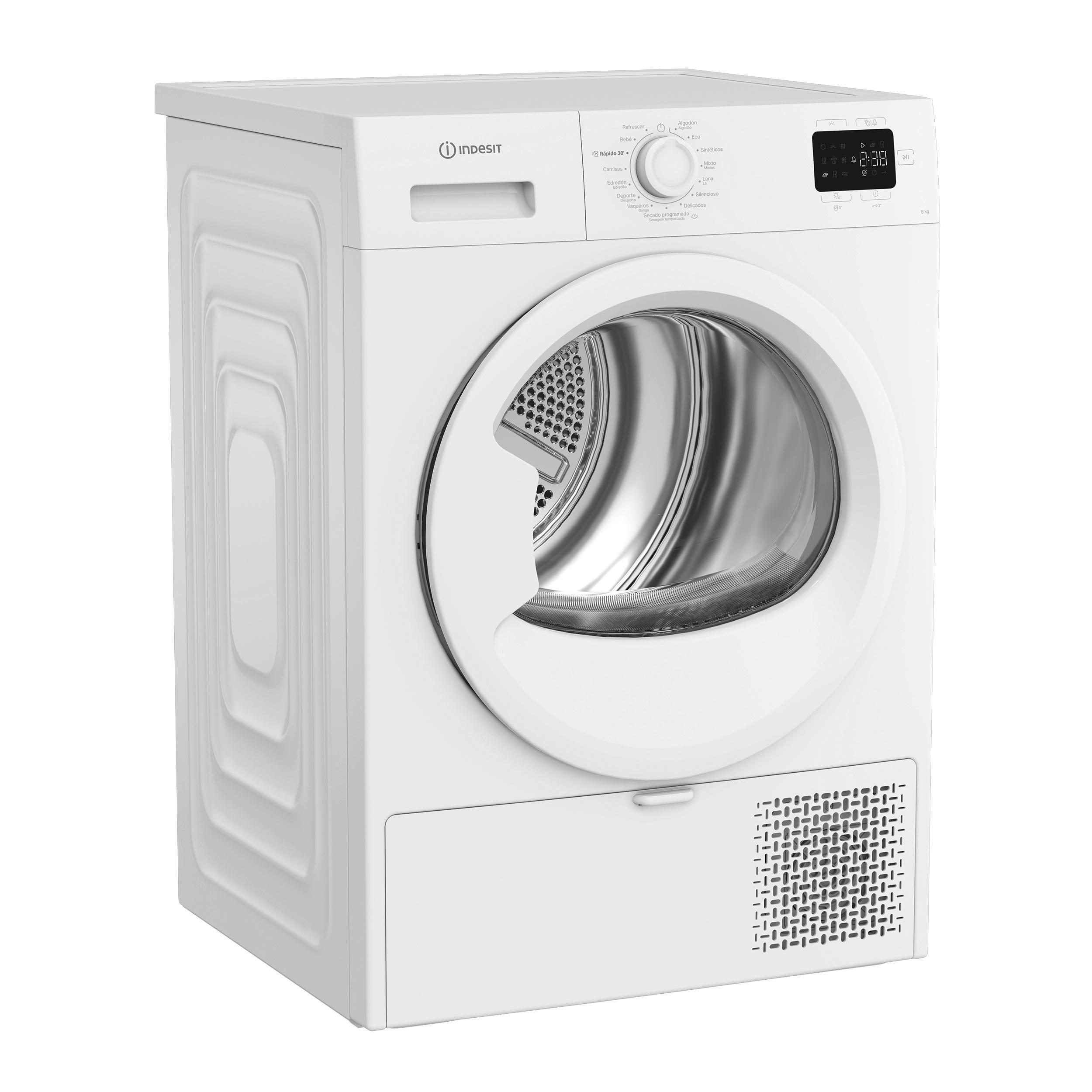 Indesit Secador C YD 84D WW SPT Branco Perspective