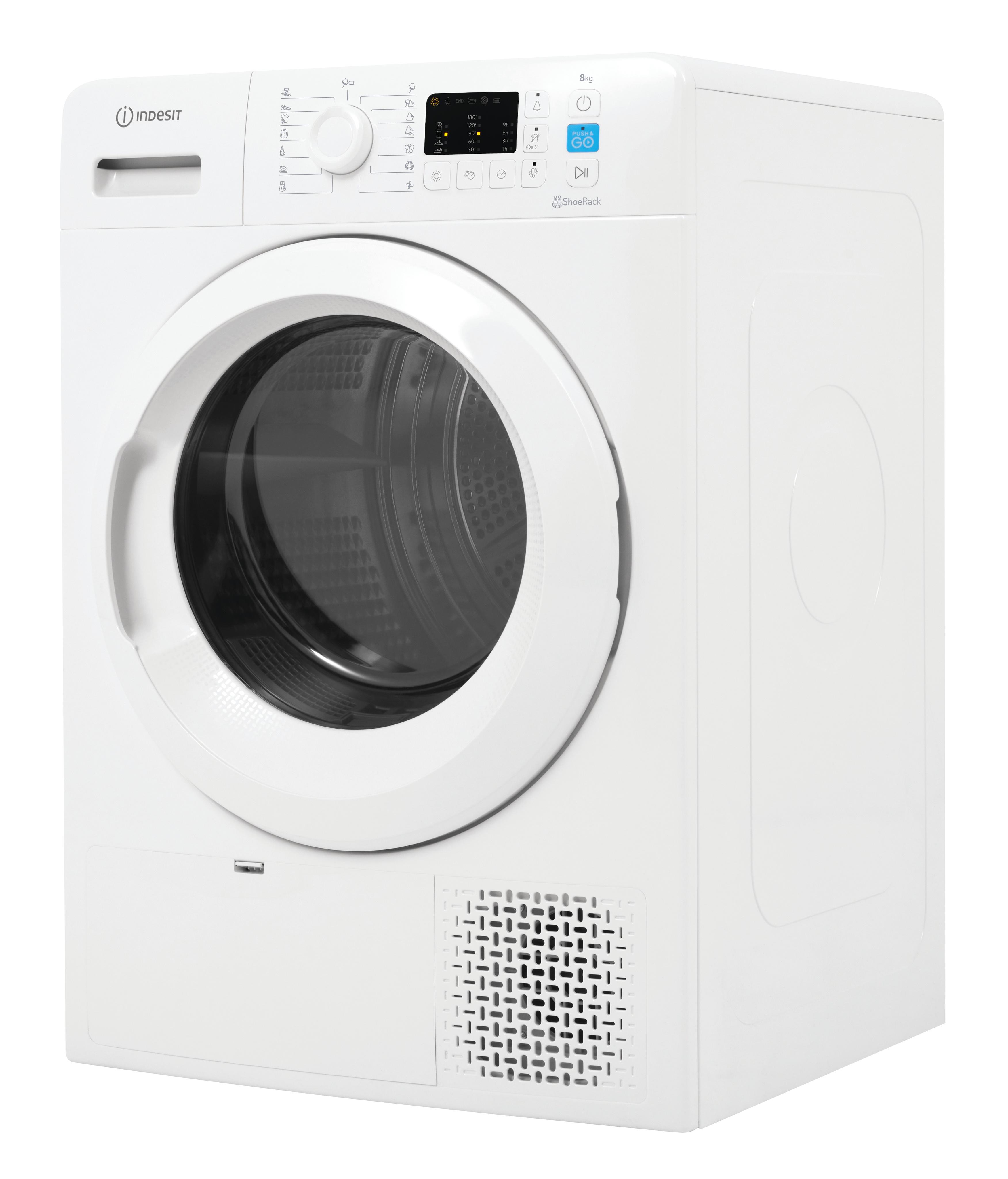 Indesit Secador YT M10 81 R EU Branco Perspective