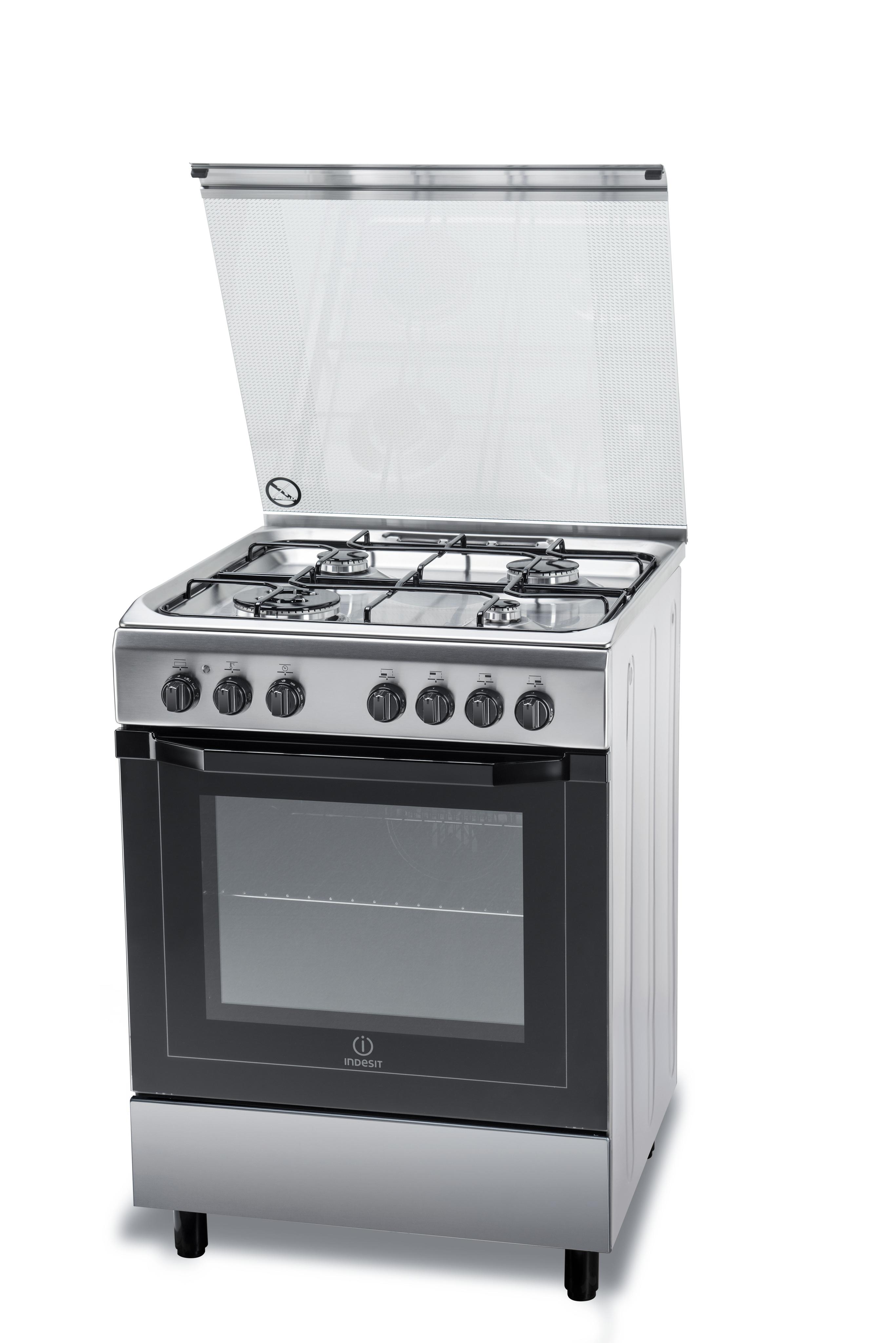 Indesit Fogão I6TMH2AF(X)/I Inox Gás Perspective