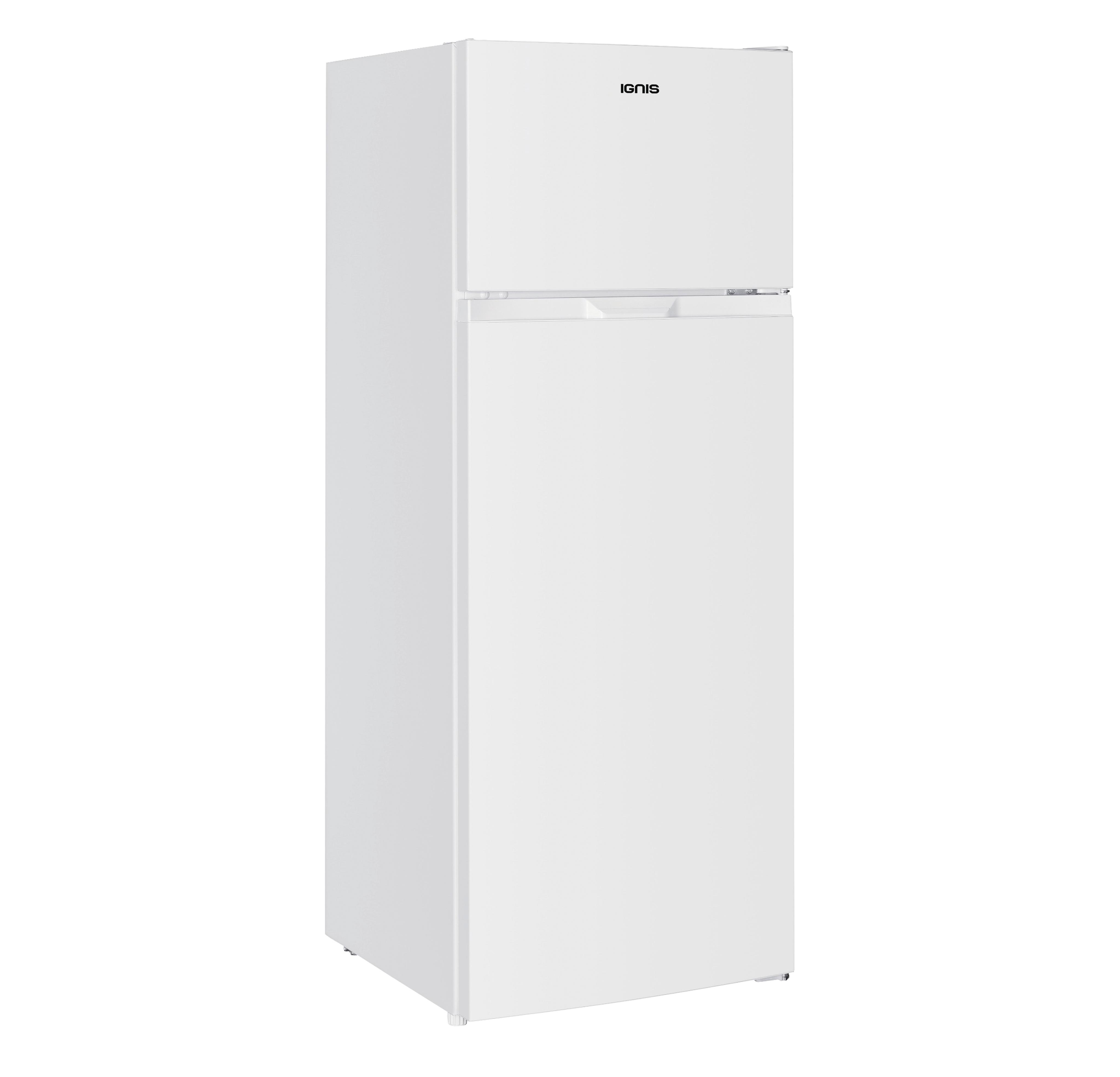 Indesit Комбиниран хладилник с камера Свободностоящи I55T0 412W Бял 2 врати Perspective