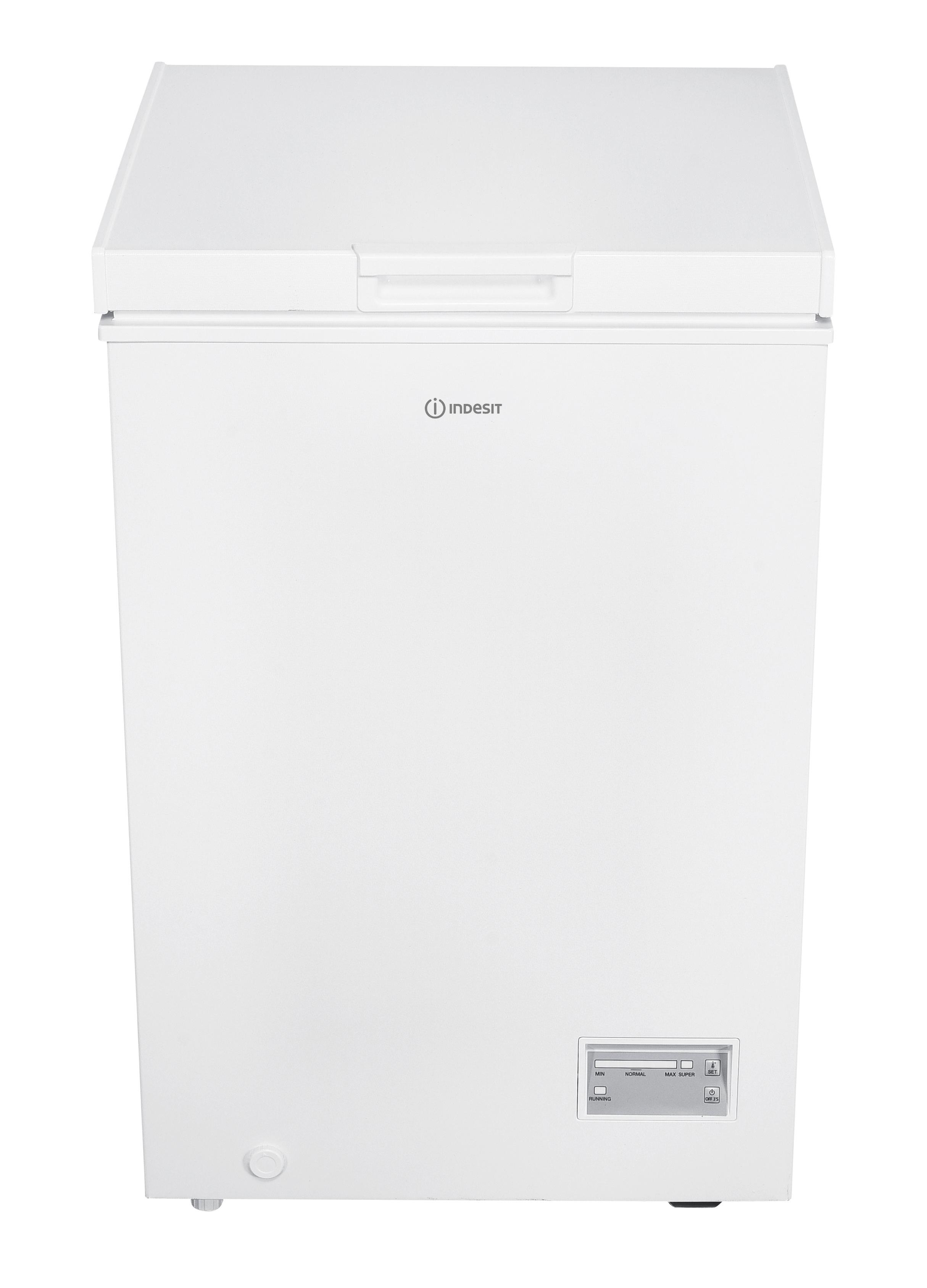Indesit Фризер Свободностоящи INCF 984 E Бял Frontal