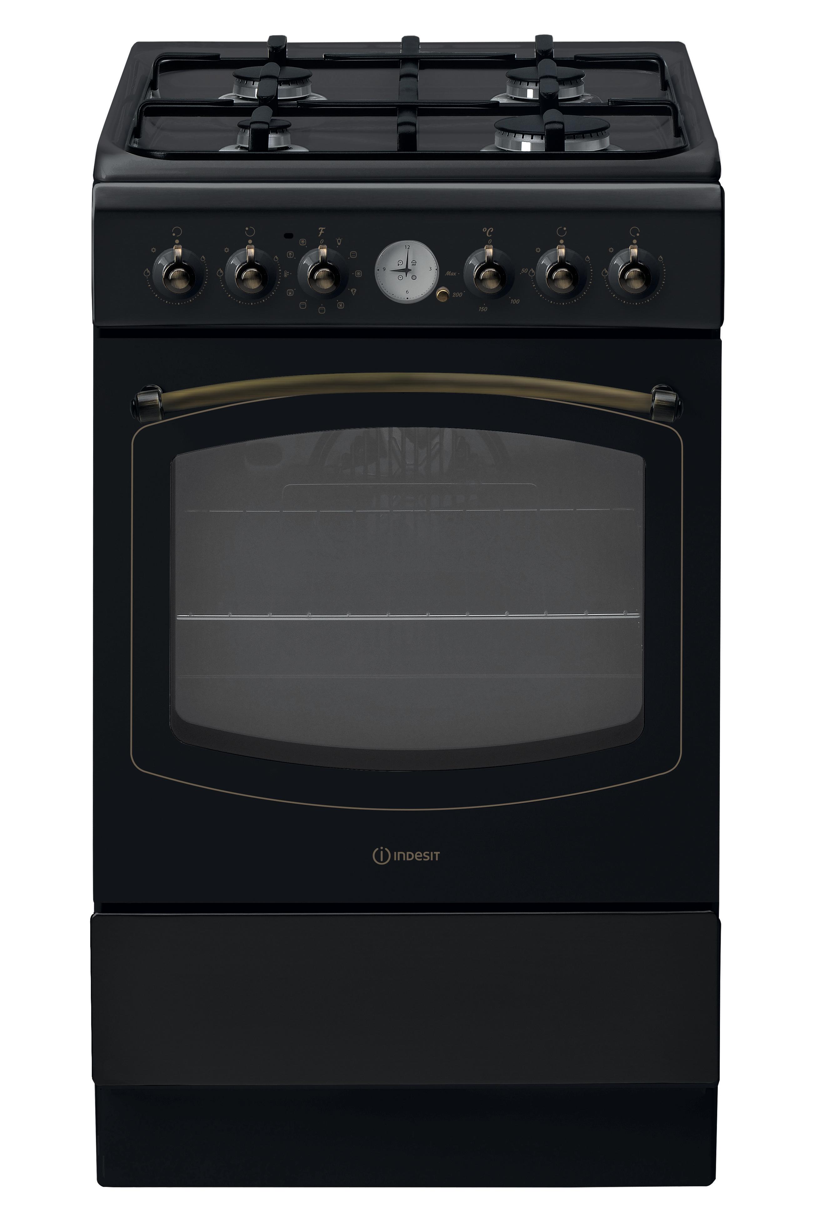 Indsit Aragaz IS5G8MHA/E Antracit Gaz Frontal