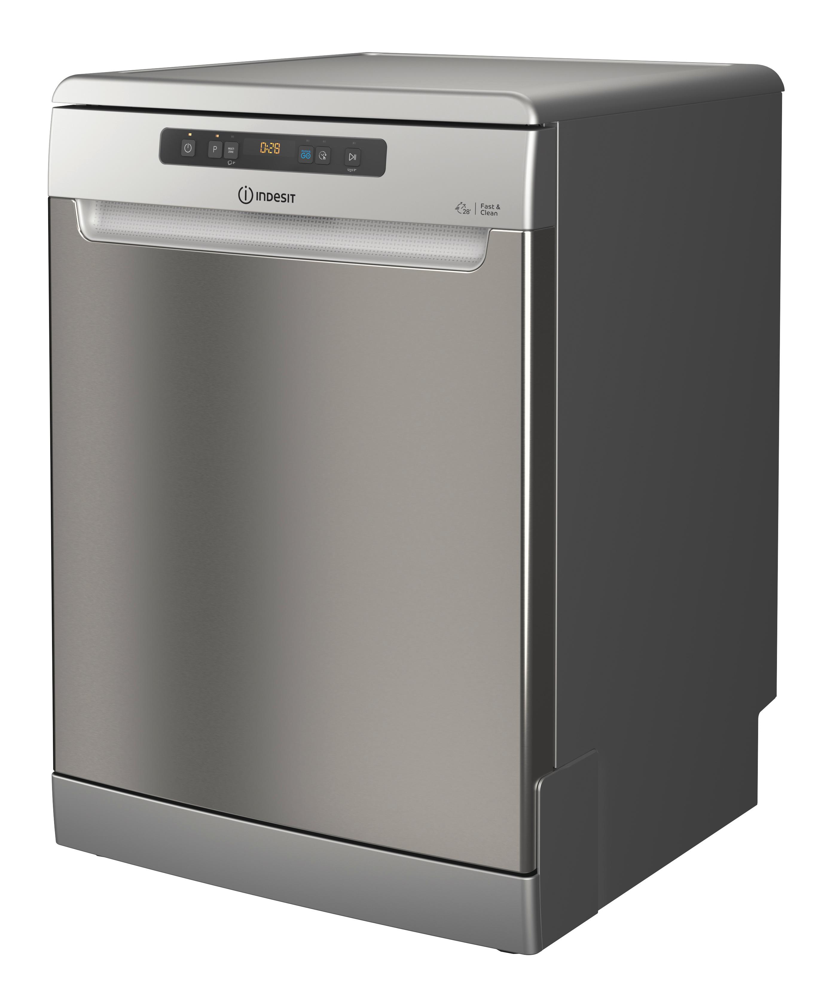 Indesit Máquina de lavar loiça Livre Instalação IN2FFC14BN6X Livre Instalação C Perspective