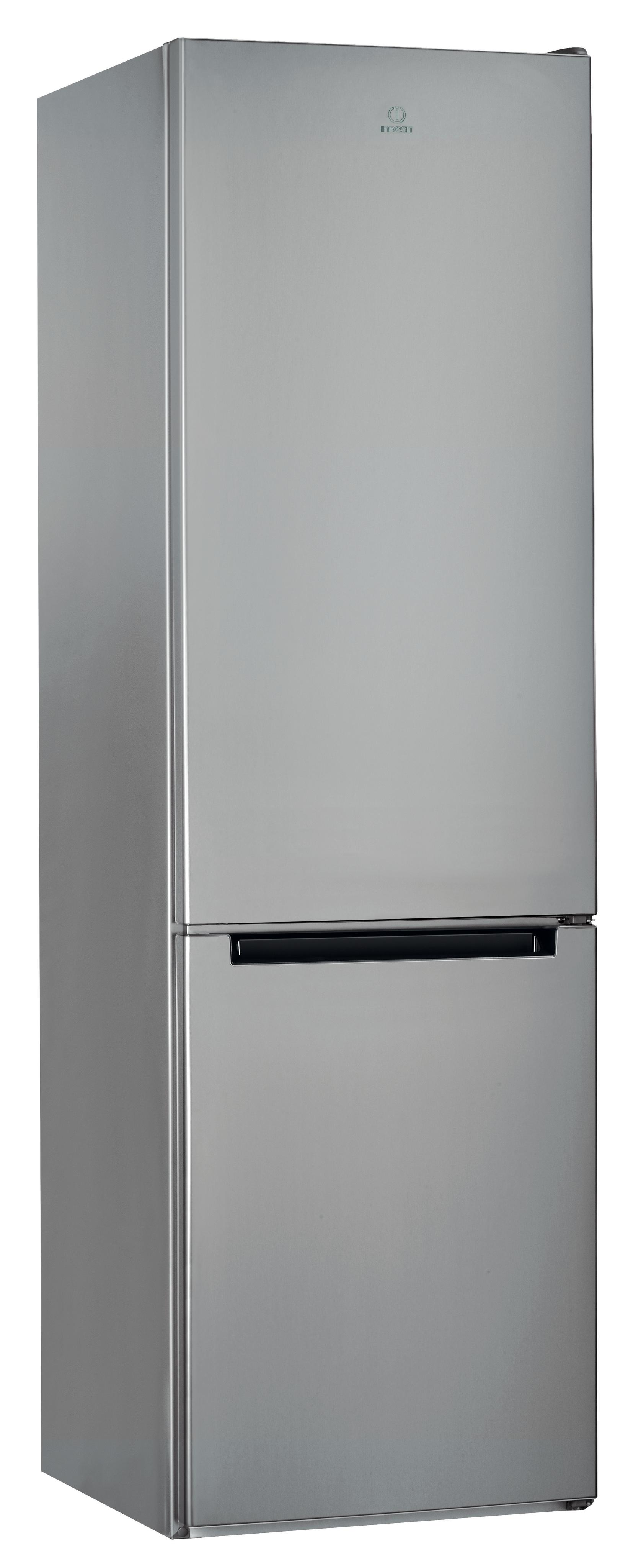 Indsit Racitor-congelator combinat Independent LI9 S1E S Silver 2 doors Perspective