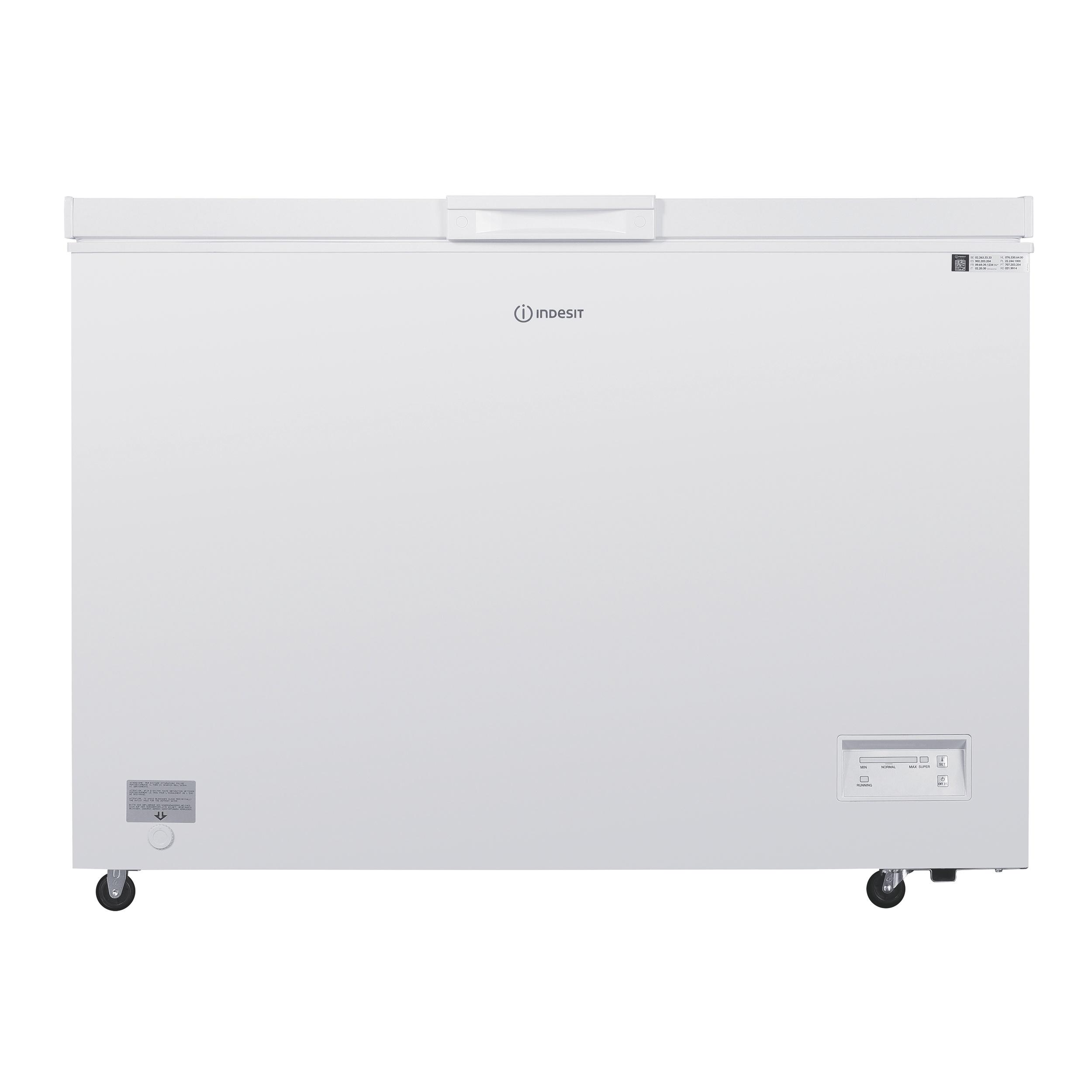 Indesit Congelador Libre instalación INCF 3084 E Blanco Frontal