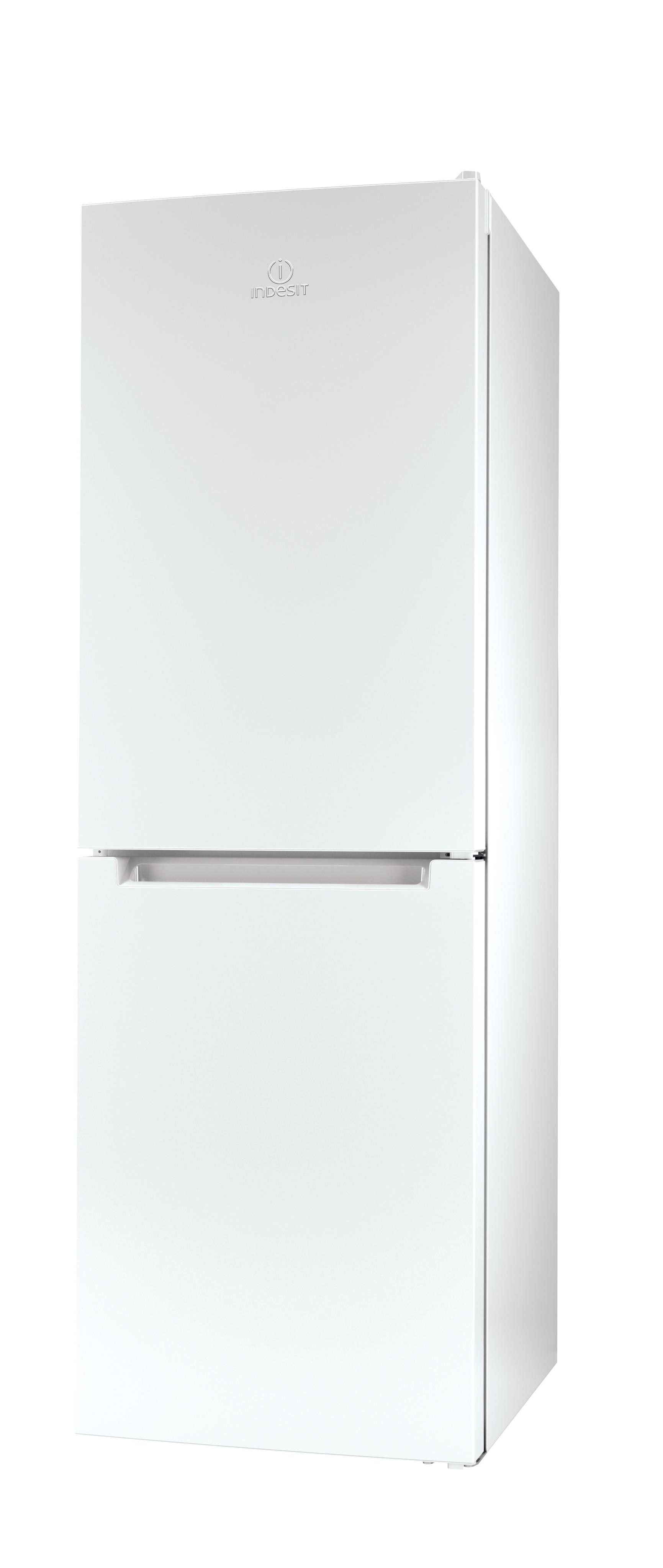 Indesit Комбиниран хладилник с камера Свободностоящи LI7 S2E W Глобално бяло 2 врати Perspective
