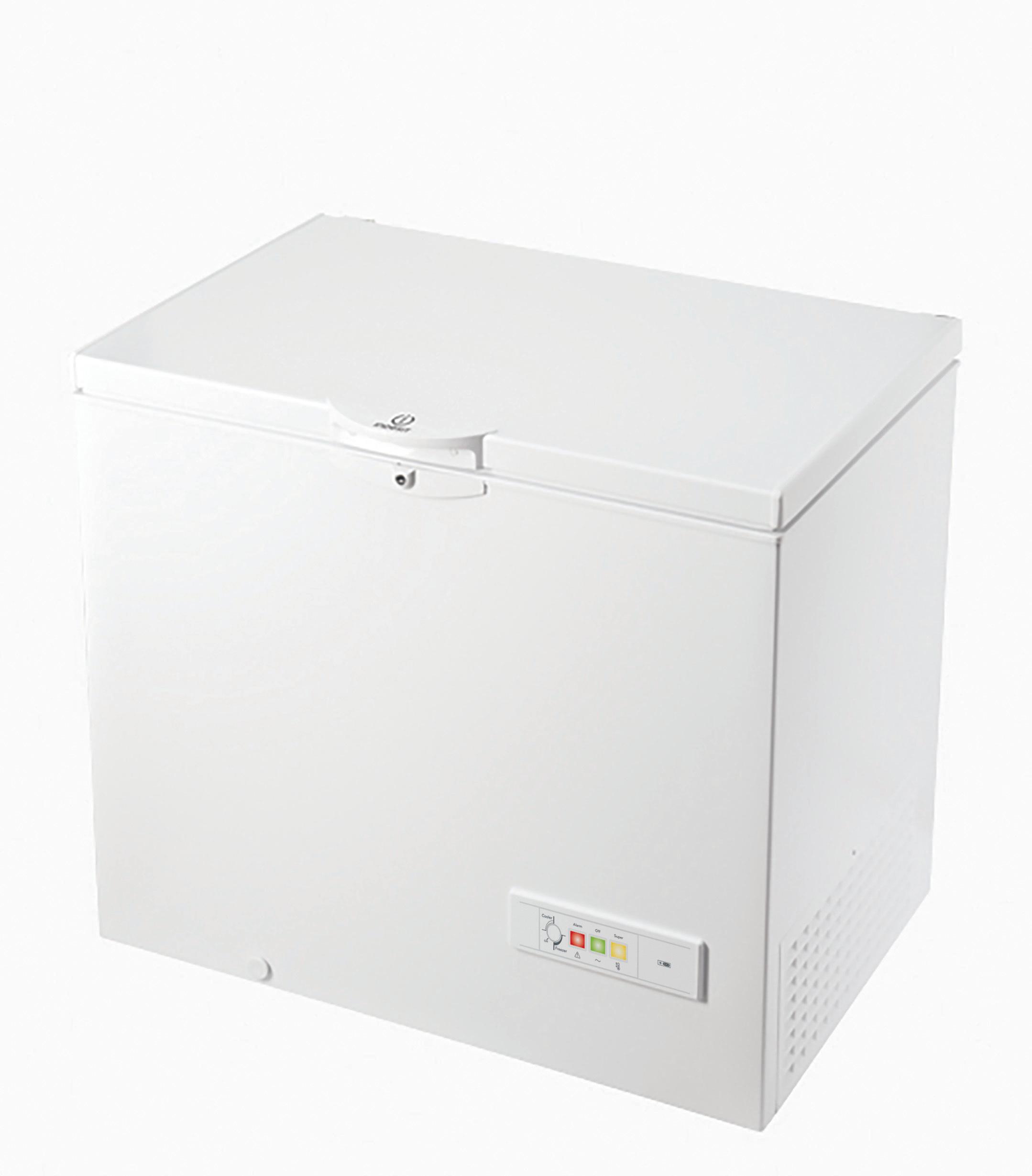 Indesit Congelador Livre Instalação OS 2A 250 Branco Perspective