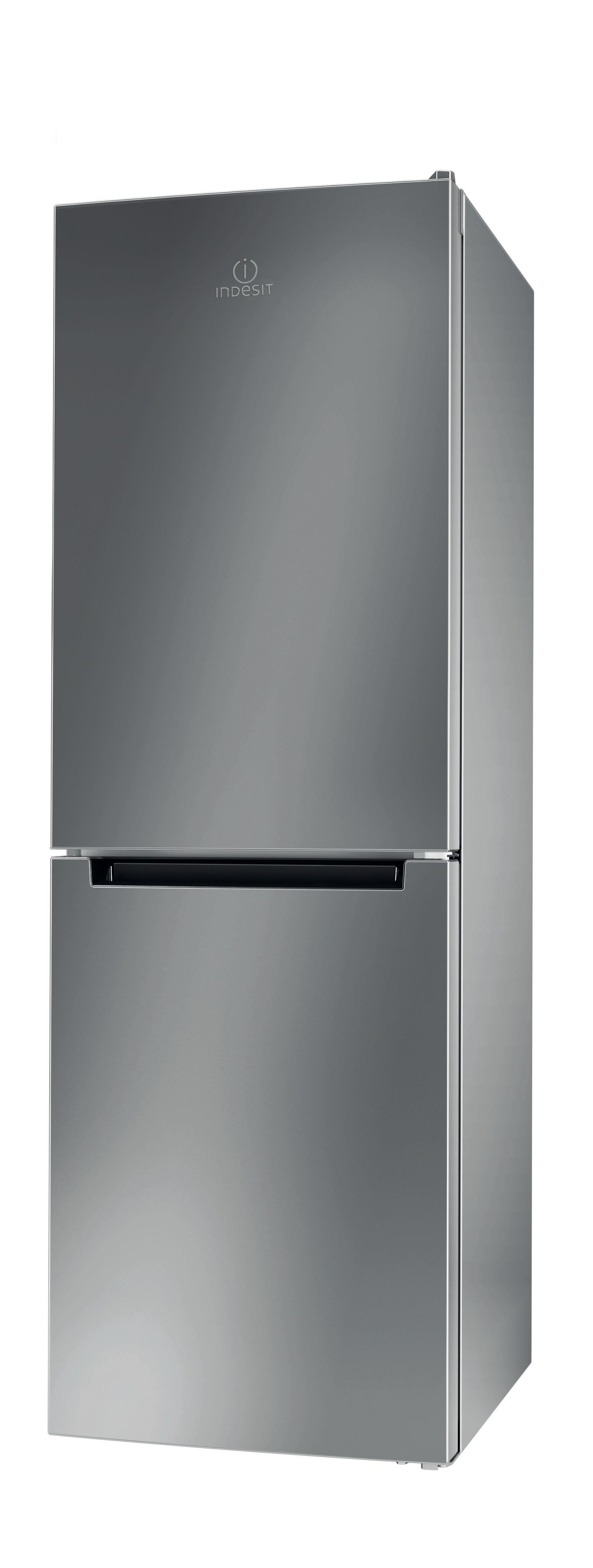 Indsit Racitor-congelator combinat Independent LI7 SN1E X Inox 2 doors Perspective