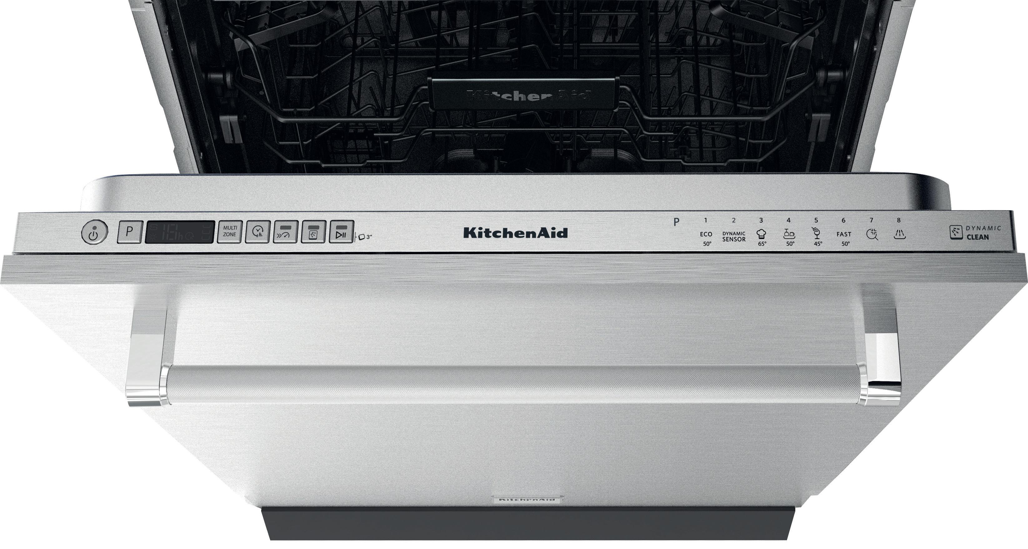 Kitchenaid Opvaskemaskine Indbygning KIO 3T133 PE Fuldt integreret D Frontal open
