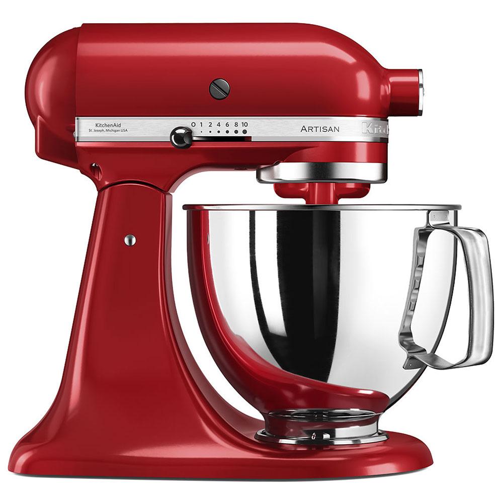BATIDORA AMASADORA CON CABEZAL INCLINABLE DE 4.8L ARTISAN Rojo imperial KitchenAid ES