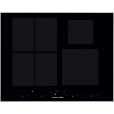 Kitchenaid Kogeplade KHIMS 66500 Sort Induction vitroceramic Frontal