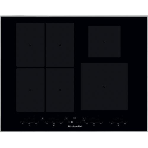 Kitchenaid Spishäll KHIMS 66500 Svart Induction vitroceramic Frontal