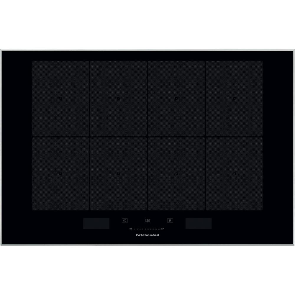 Kitchenaid Kogeplade KHIAS 87700 Sort Induction vitroceramic Frontal