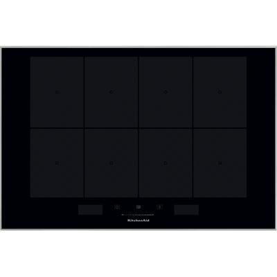 Kitchenaid Kogeplade KHIAS 87700 Sort Induction vitroceramic Frontal