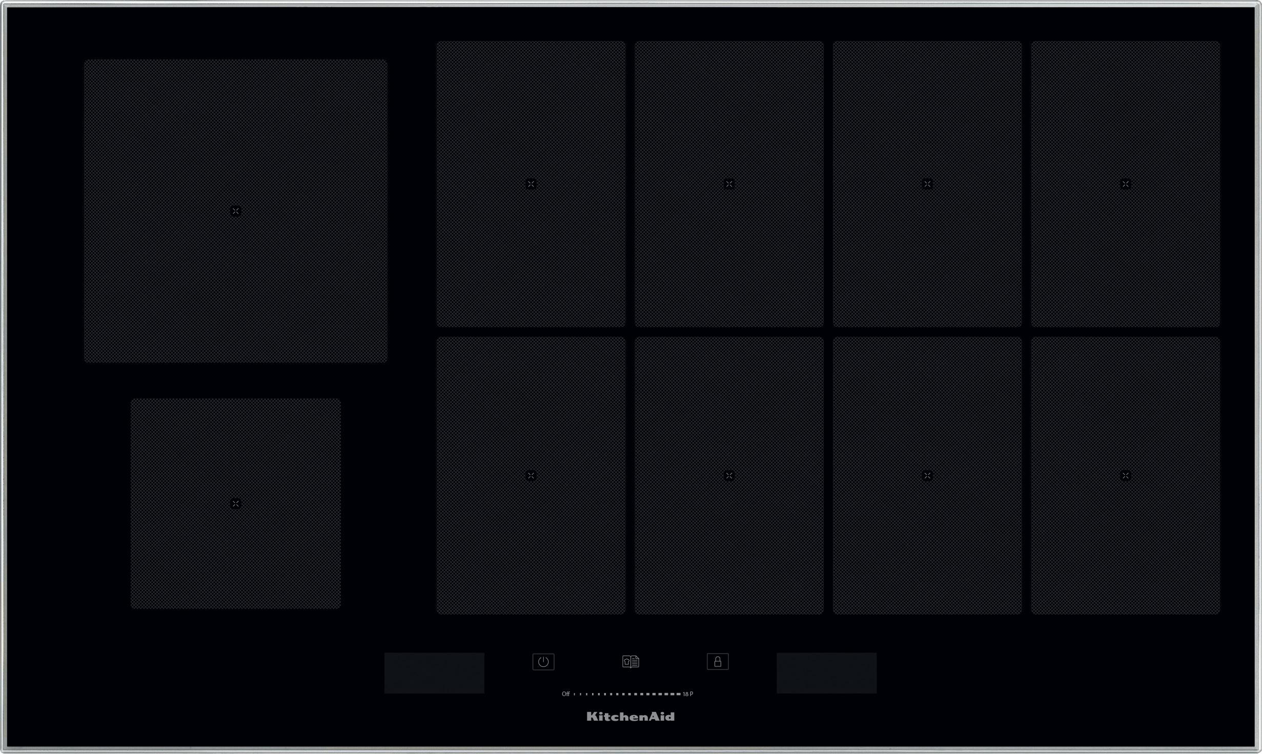 KITCHENAID Kogeplade KHIAS 10900 Sort Induction vitroceramic Frontal