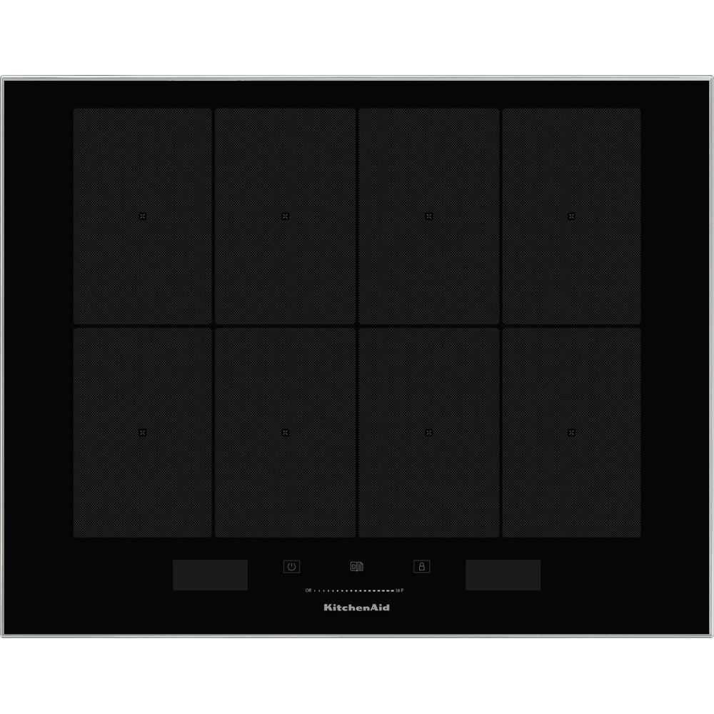 Kitchenaid Spishäll KHIAS 86500 Svart Induction vitroceramic Frontal