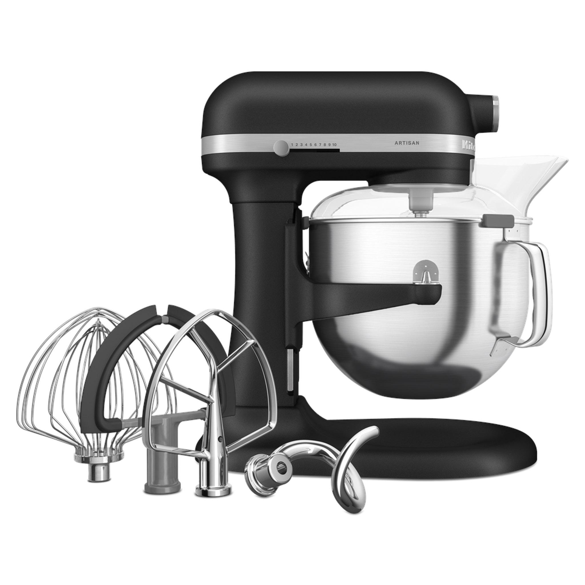 KitchenAid 6,9 L PROFESSIONAL Küchenmaschine  mit Schüsselheber 5KSM7990XEWH Weiss