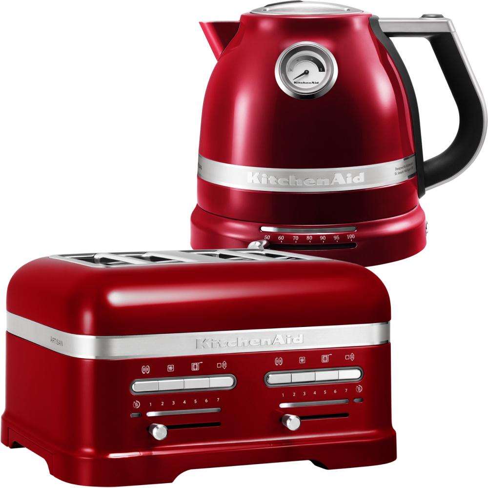 Kitchenaid 4 slice toaster red best sale