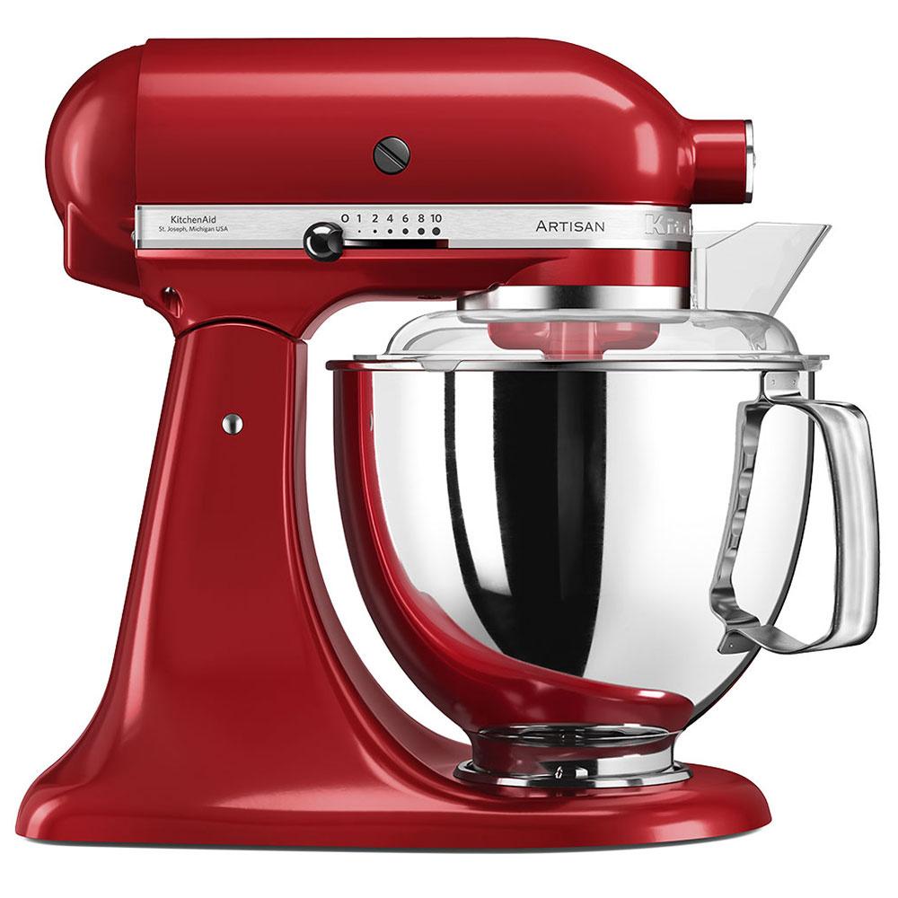 MIXER TILT HEAD 4.8L ARTISAN WITH EXTRA ACCESSORIES Empire red KitchenAid UK