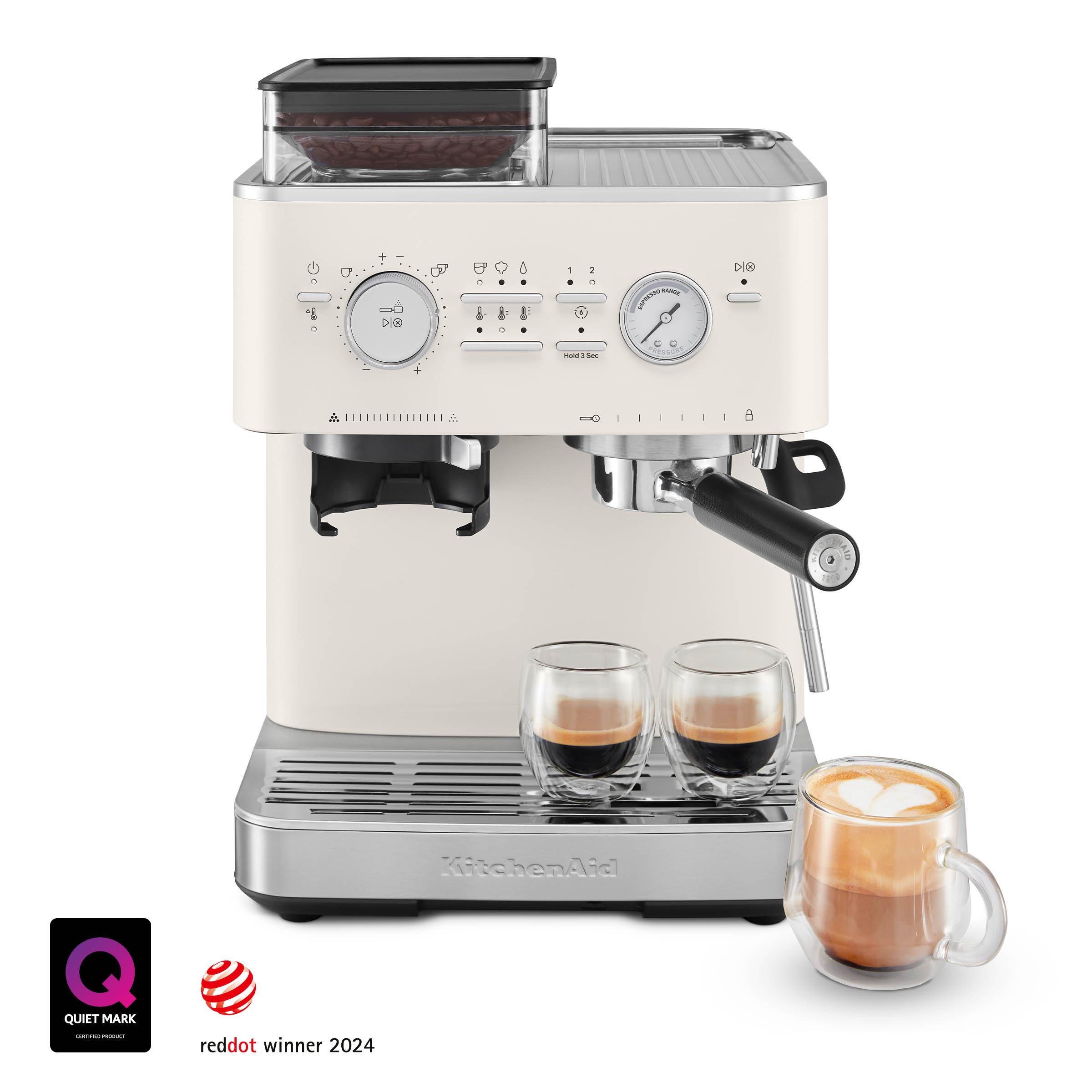Halbautomatische Espressomaschine mit Kaffeemuhle