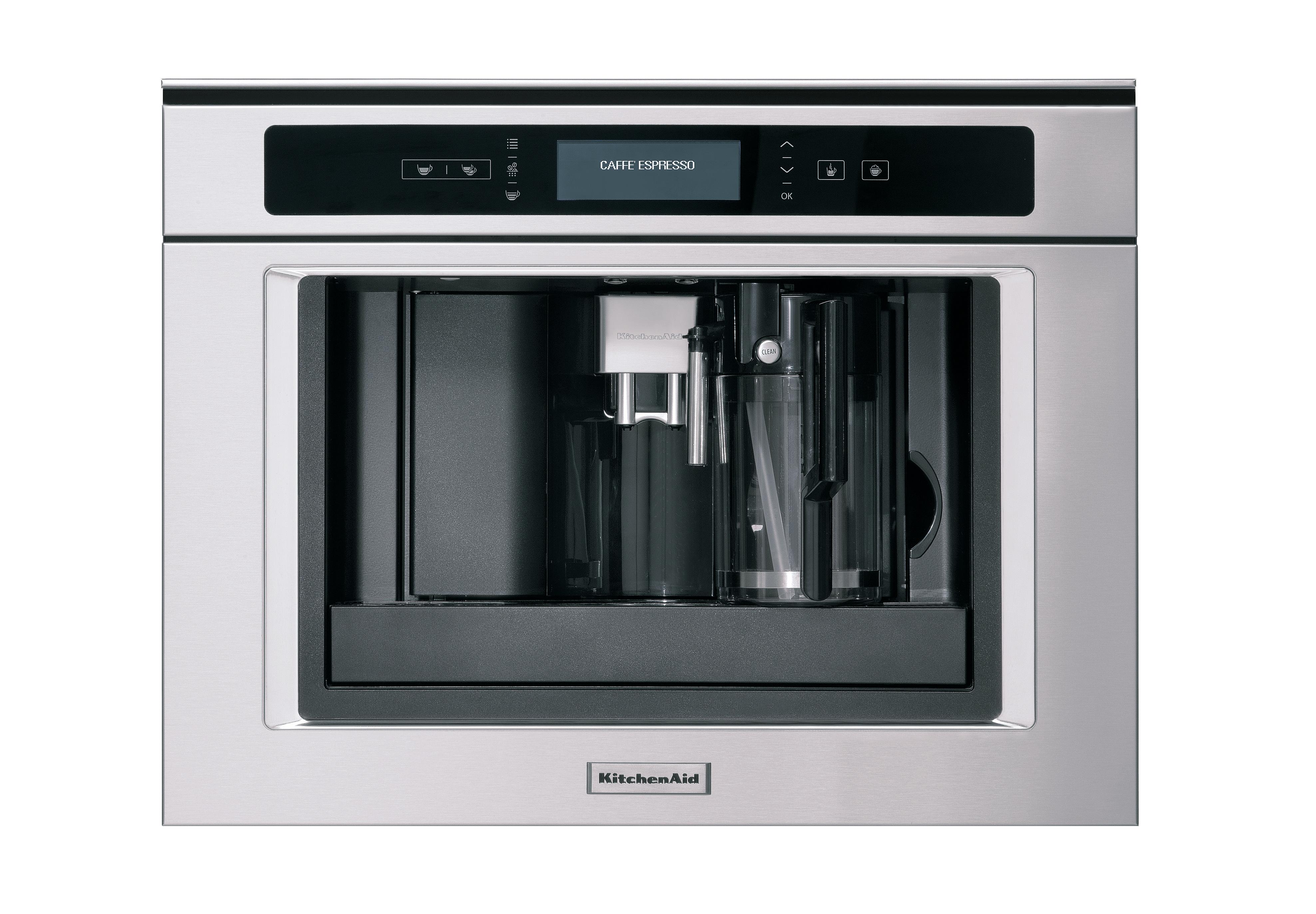 Kitchenaid Indbygget kaffemaskine KQXXX 45600 Rustfrit stål Fully automatic Frontal