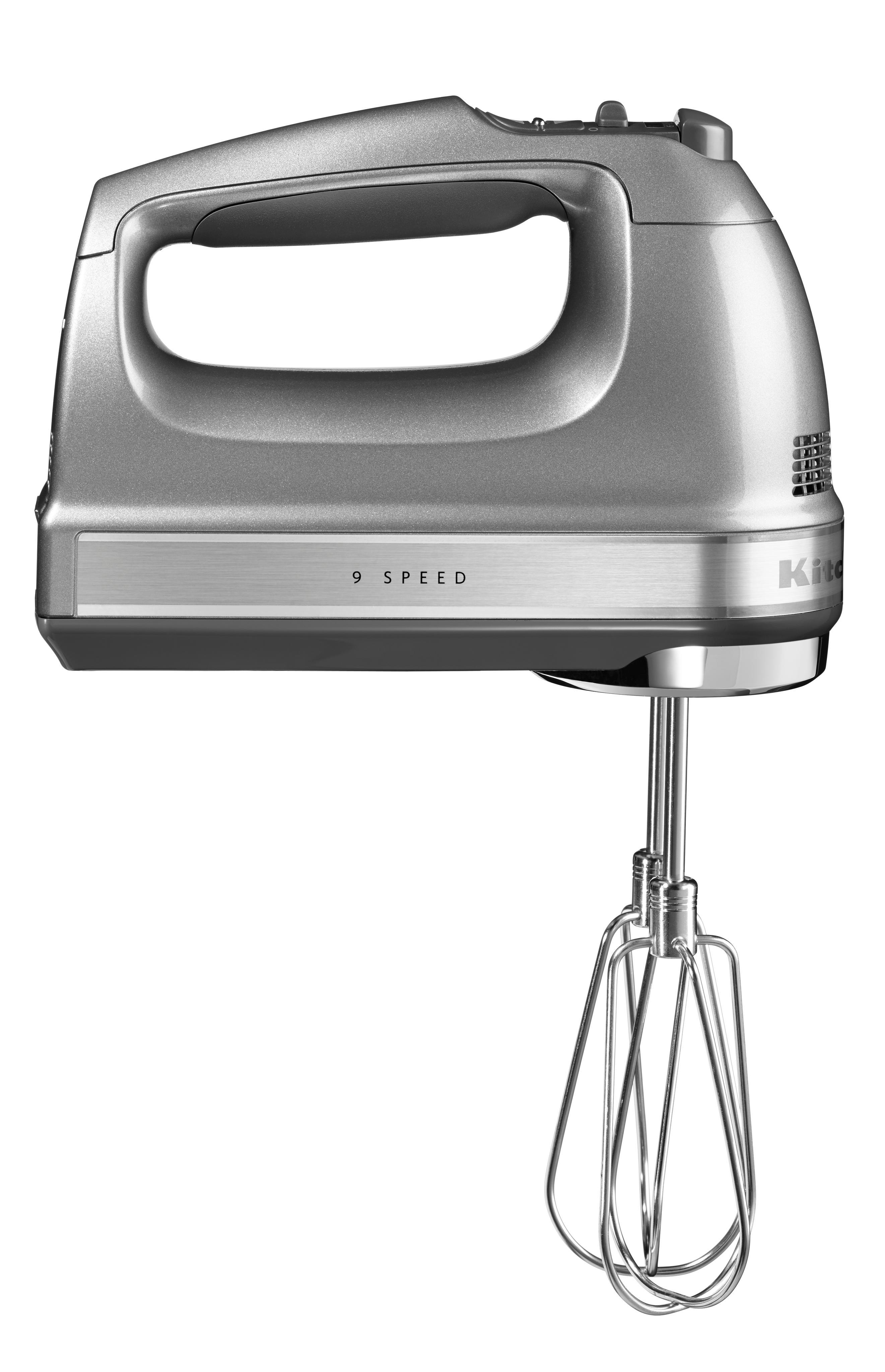 Kitchenaid hand mixer silver store