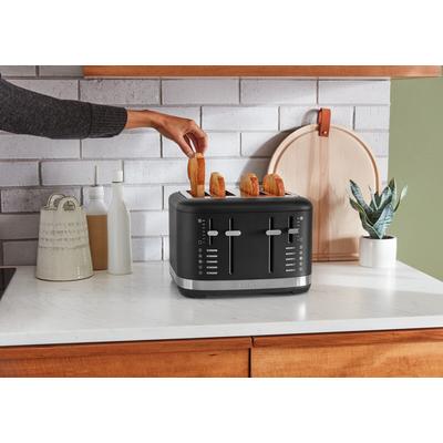 Kitchenaid 5KMT4109EBM Broodrooster 4 Sleuven Mat Zwart Kitchenaid 5KMT4109EBM Broodrooster 4 Sleuven Mat Zwart