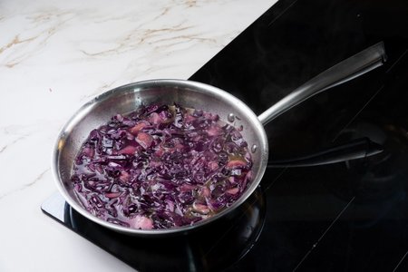 Rodekool met appels - step9