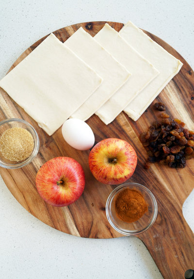 Leonie's Snelle appelflap met vanille-ijs ingredients