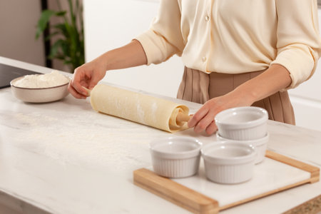 Minipaier med sopp, gresskar, honning og kastanjer - step1