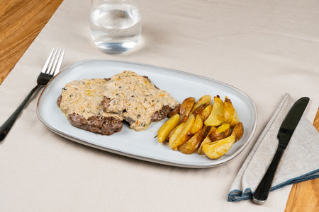 Steak au poivre - step11