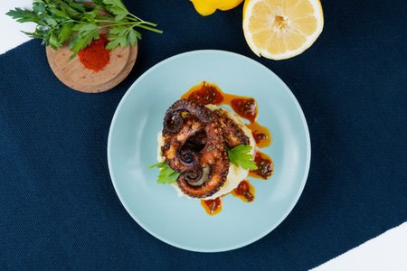 Poulpe grillé - step7