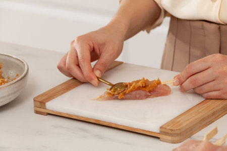 Panerad kycklingsatay med glutenfritt mandelmjöl - step6