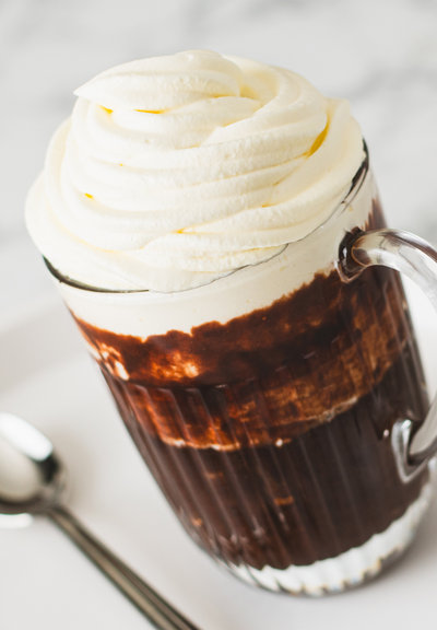 Chocolate chip mug cake ingredients