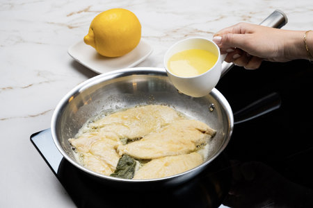 Escalopes de frango com molho de limão - step4