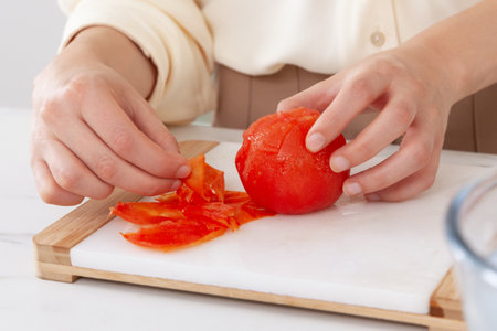 Gaspacho Vegetariano multicamadas - step10