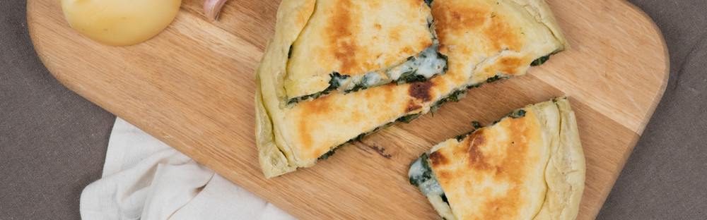 Gevulde focaccia met snijbiet main image