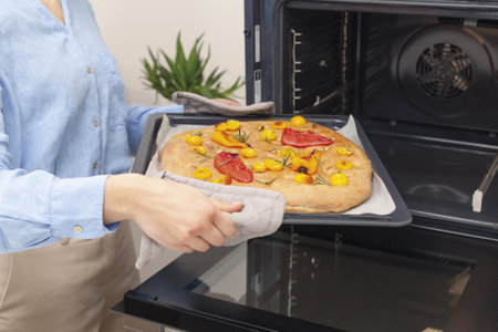 Focaccia colorée cuite au four vapeur Whirlpool - step8