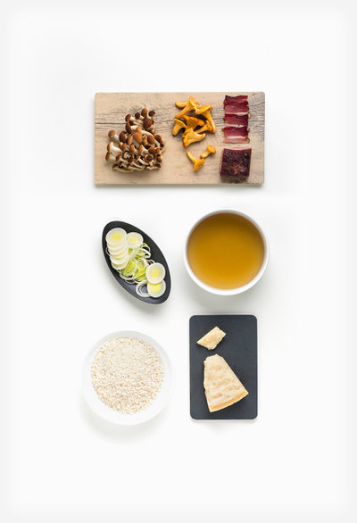 Risotto aux champignons ingredients