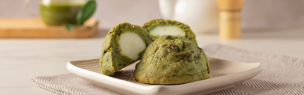 Matcha och mochi kakor main image