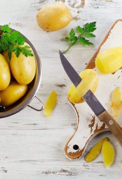 Bakad potatis ingredients