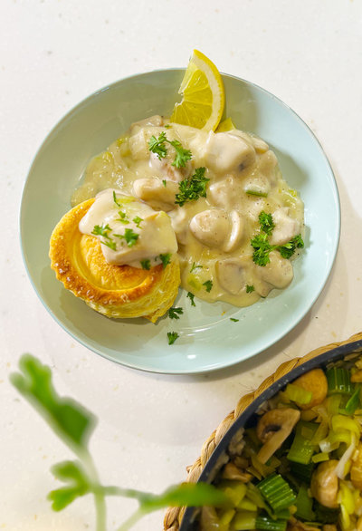 Vol-au-veggie ingredients